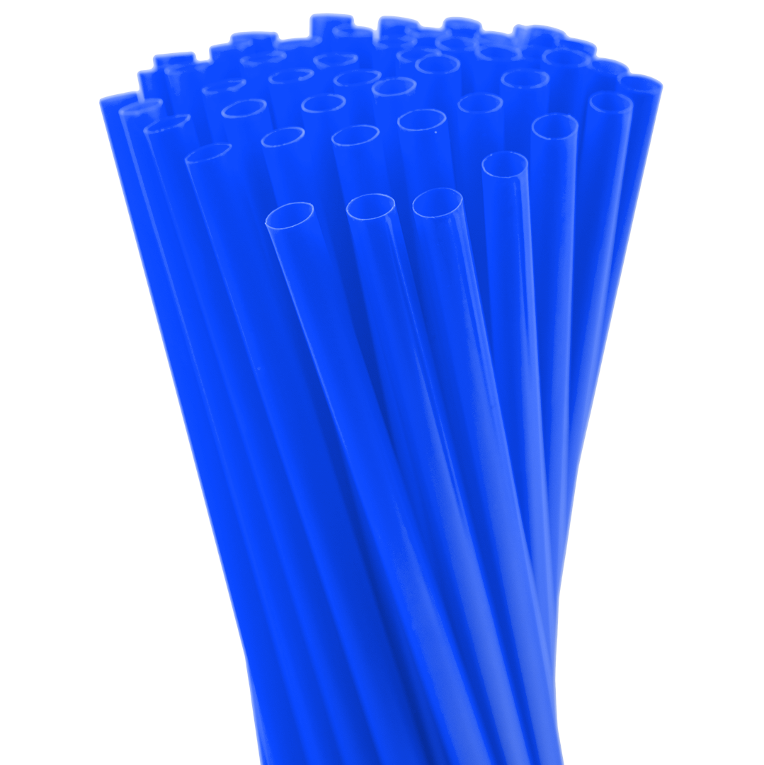 8″ Blue Fat Straw – Calson Industries